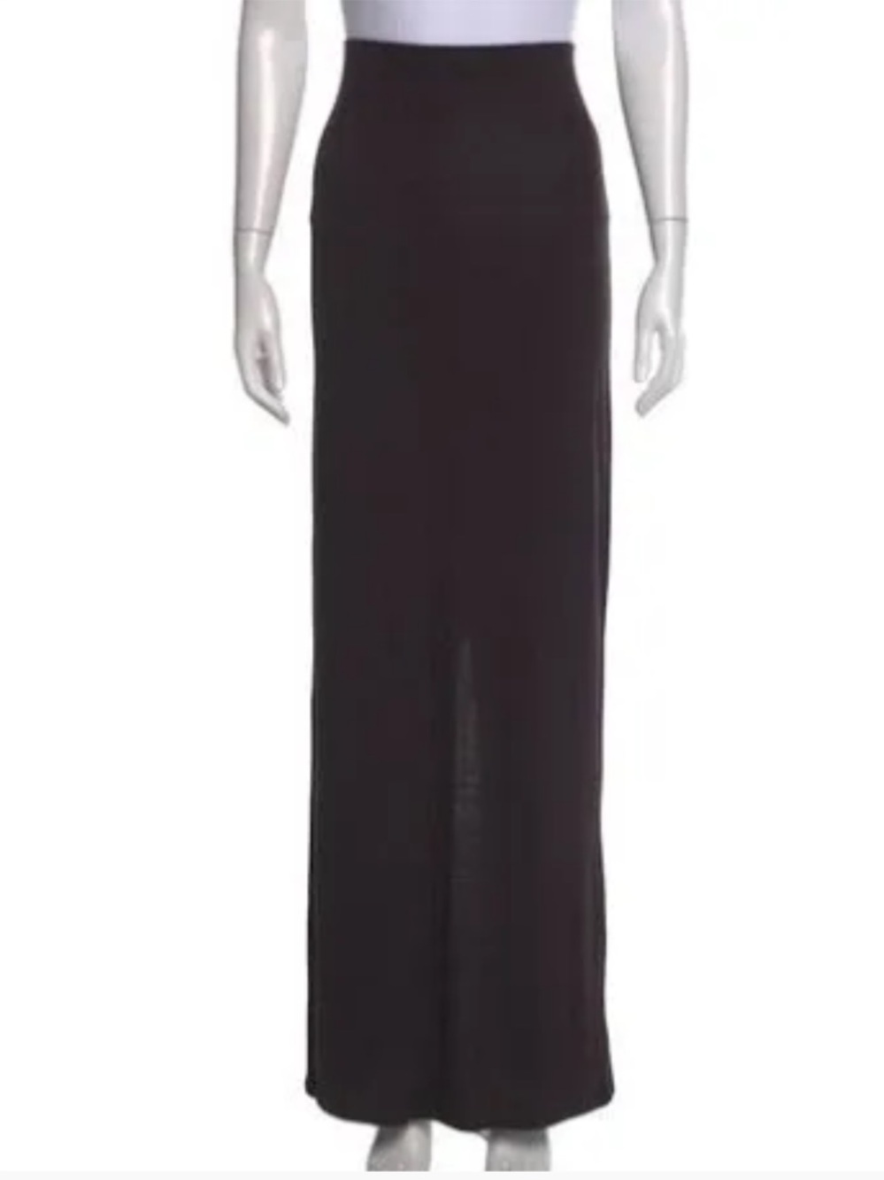 The Frankie Shop Black Maxi Skirt - Long Straight Silhouette size small